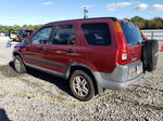 2004 Honda Cr-v Ex Burgundy vin: SHSRD78884U245983