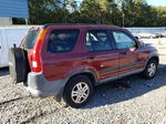 2004 Honda Cr-v Ex Burgundy vin: SHSRD78884U245983