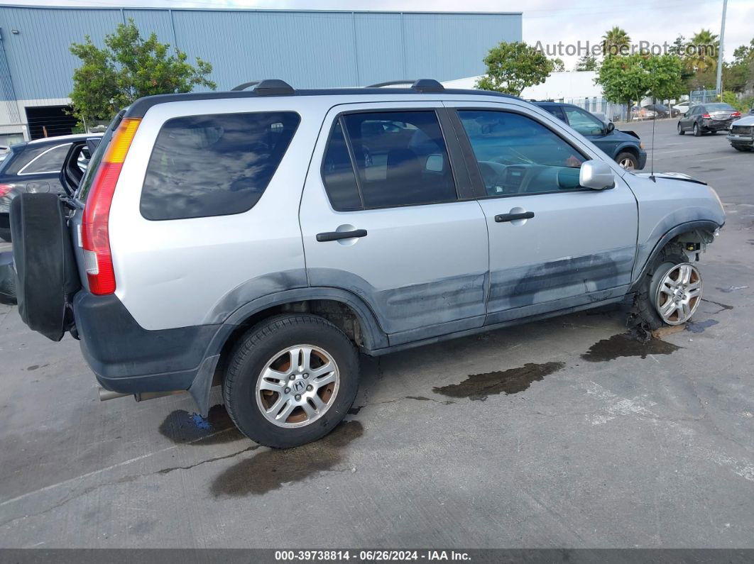 2004 Honda Cr-v Ex Silver vin: SHSRD78894U202012