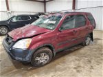 2004 Honda Cr-v Ex Burgundy vin: SHSRD78894U218548