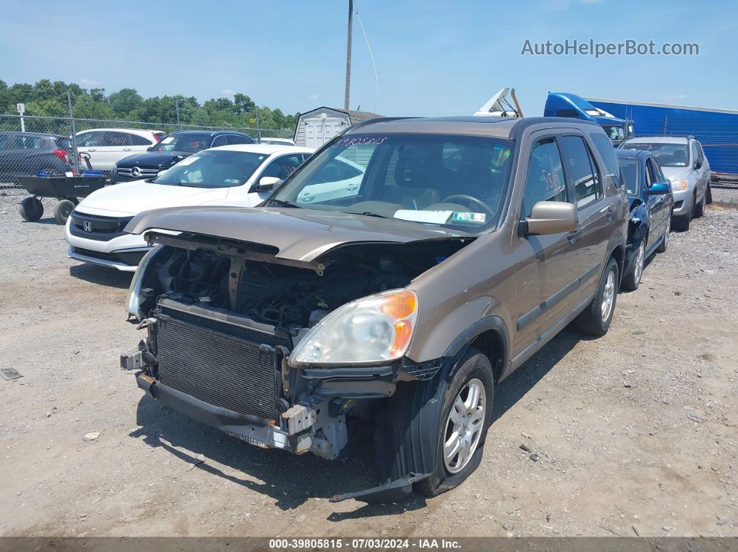 2004 Honda Cr-v Ex Gold vin: SHSRD788X4U215447