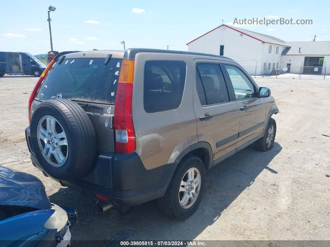 2004 Honda Cr-v Ex Золотой vin: SHSRD788X4U215447