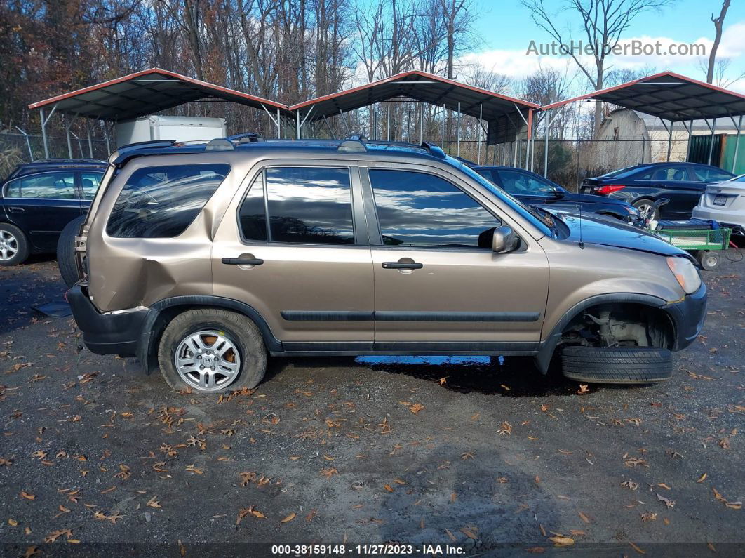 2004 Honda Cr-v Ex Tan vin: SHSRD788X4U221250