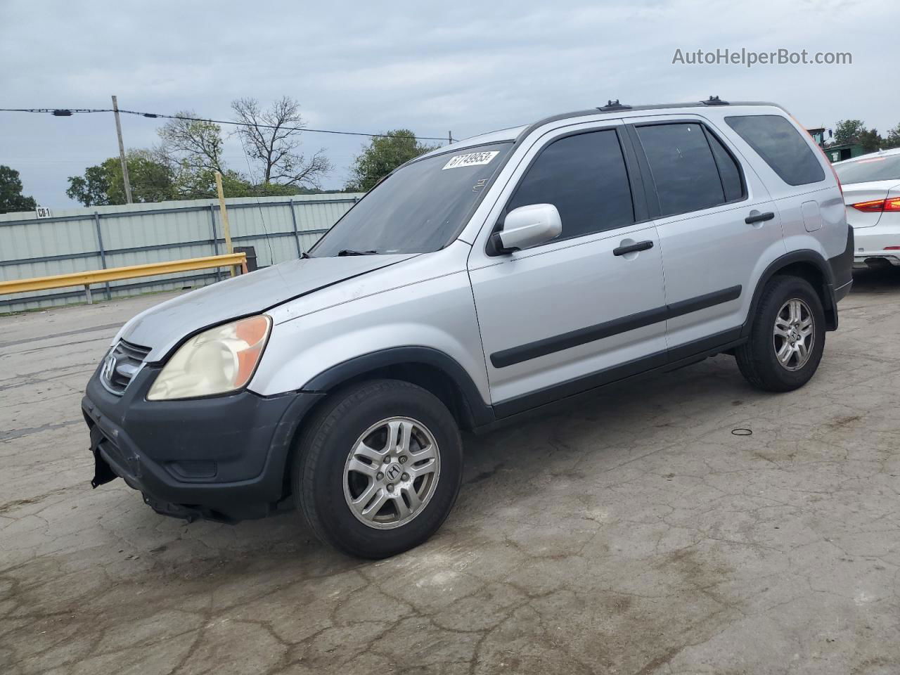 2004 Honda Cr-v Ex Silver vin: SHSRD788X4U231521