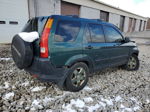 2004 Honda Cr-v Ex Green vin: SHSRD788X4U232166