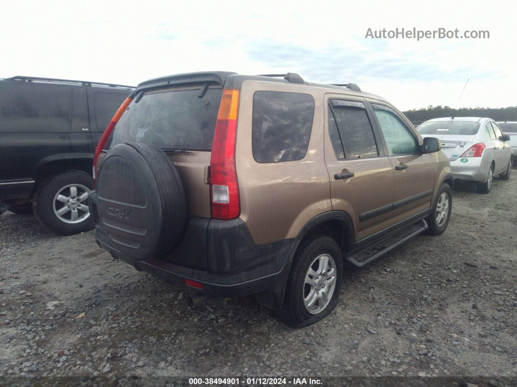 2004 Honda Cr-v Ex Gold vin: SHSRD788X4U247699