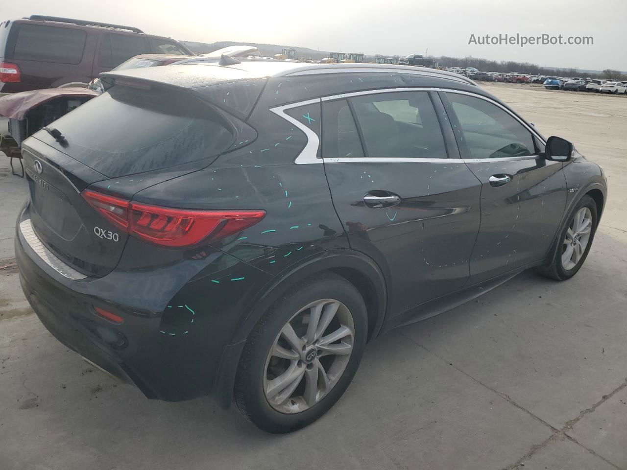 2018 Infiniti Qx30 Pure Черный vin: SJKCH5CP0JA005476