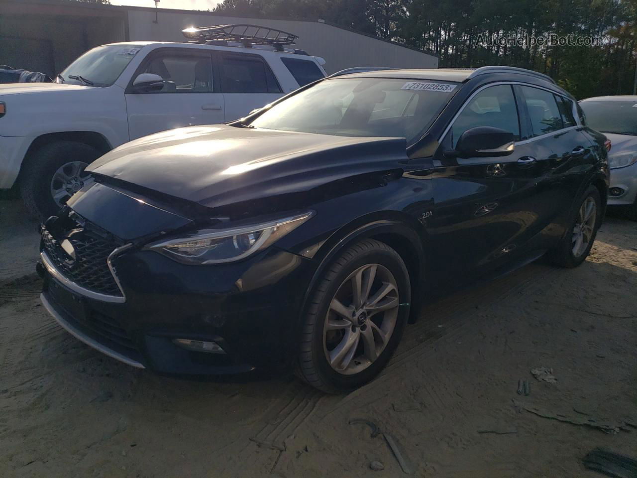 2018 Infiniti Qx30 Base Black vin: SJKCH5CP0JA049543