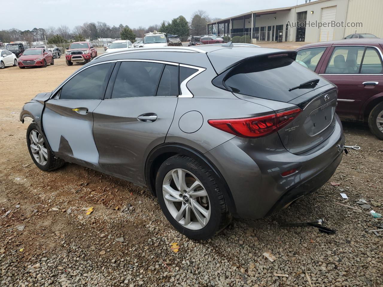 2018 Infiniti Qx30 Pure Gray vin: SJKCH5CP1JA002229