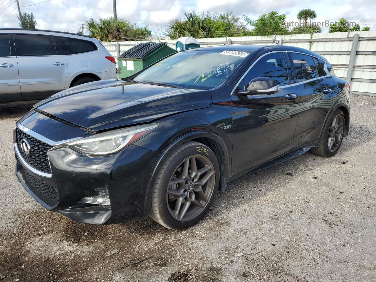 2018 Infiniti Qx30 Base Black vin: SJKCH5CP1JA046179