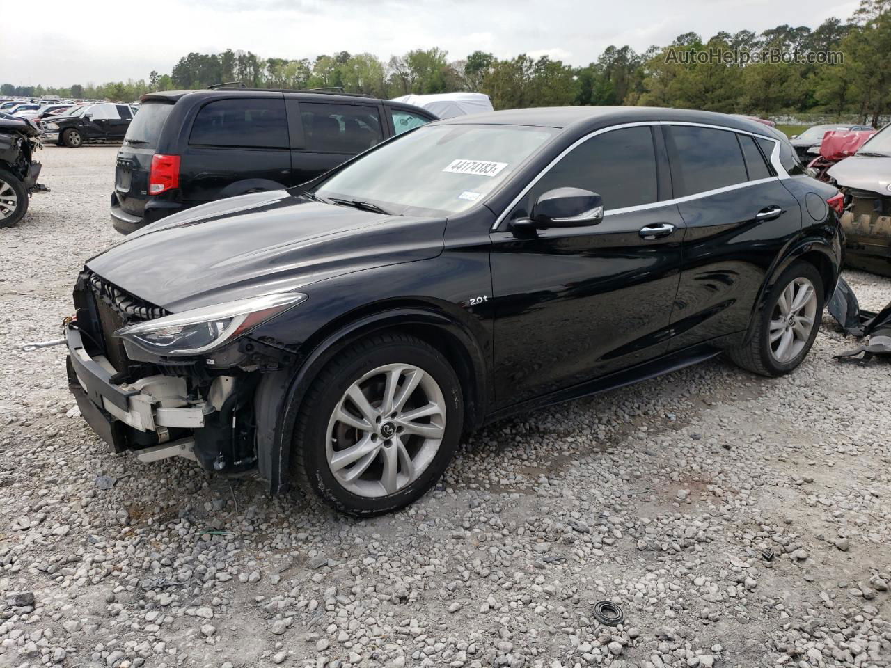 2018 Infiniti Qx30 Base Черный vin: SJKCH5CP1JA059000