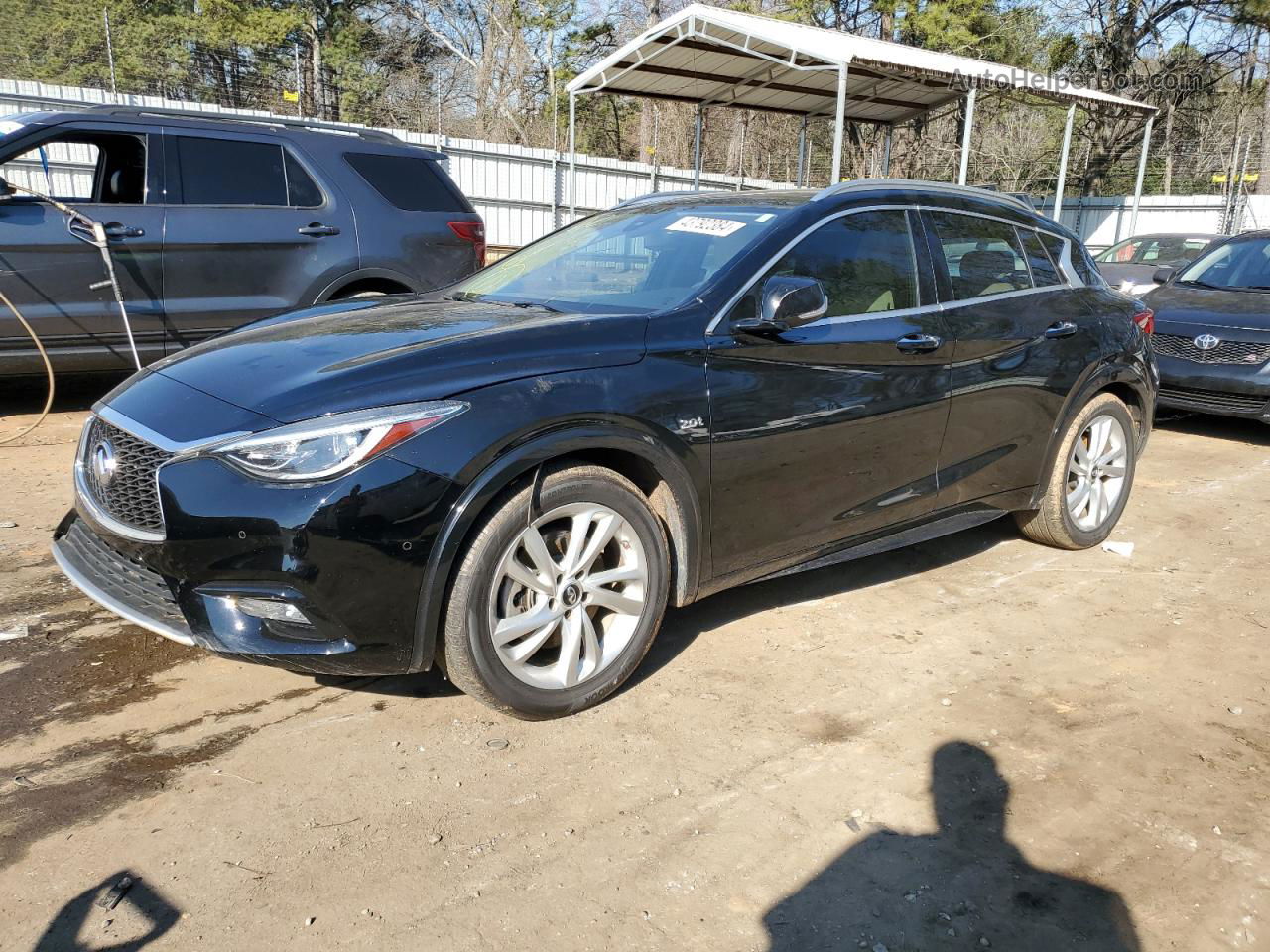 2018 Infiniti Qx30 Base Black vin: SJKCH5CP2JA044022