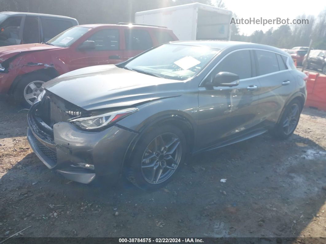 2018 Infiniti Qx30 Sport Gray vin: SJKCH5CP3JA002555