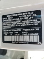 2018 Infiniti Qx30 Base White vin: SJKCH5CP5JA043723