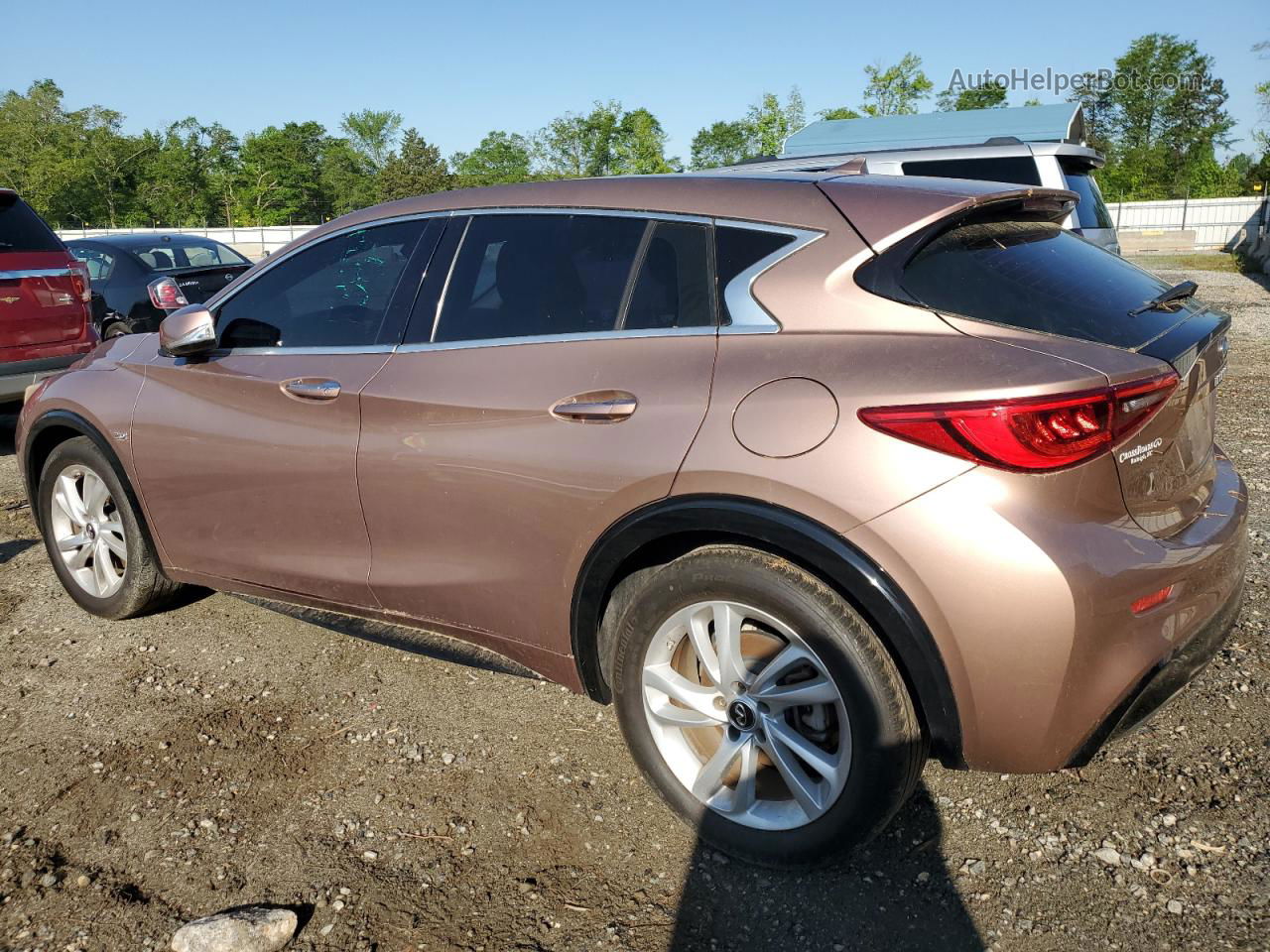 2018 Infiniti Qx30 Pure Розовый vin: SJKCH5CP7JA004468