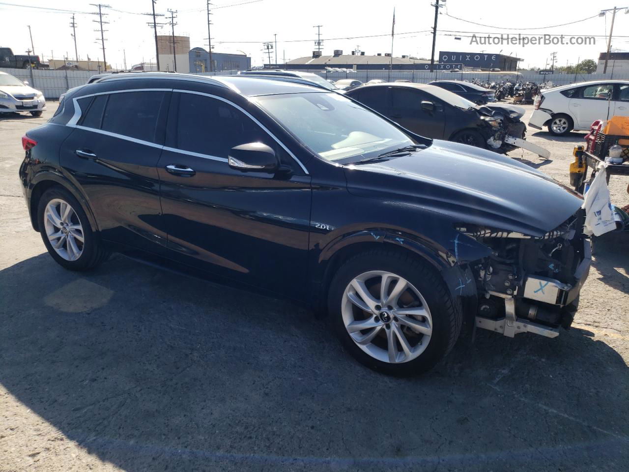 2018 Infiniti Qx30 Pure Black vin: SJKCH5CP7JA005068