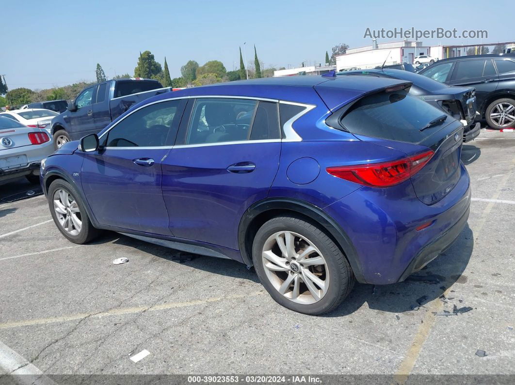 2018 Infiniti Qx30   Blue vin: SJKCH5CP7JA043223