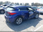 2018 Infiniti Qx30   Blue vin: SJKCH5CP7JA043223