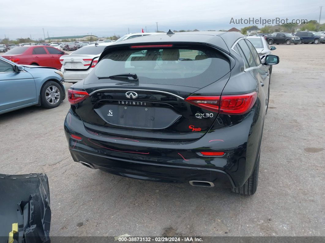 2018 Infiniti Qx30 Luxury Black vin: SJKCH5CP8JA050486