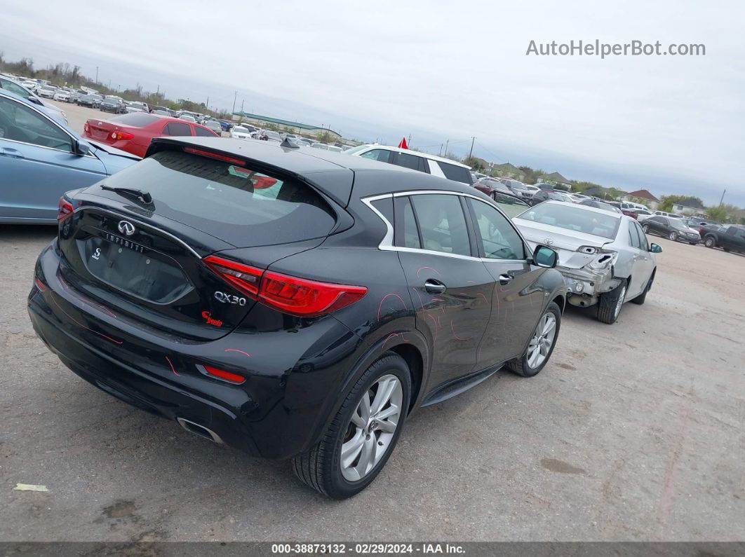 2018 Infiniti Qx30 Luxury Black vin: SJKCH5CP8JA050486