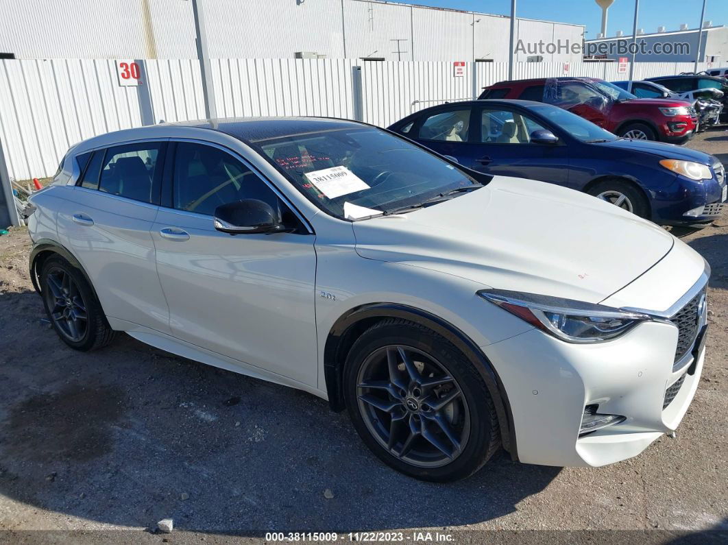 2018 Infiniti Qx30 Sport White vin: SJKCH5CP8JA052903