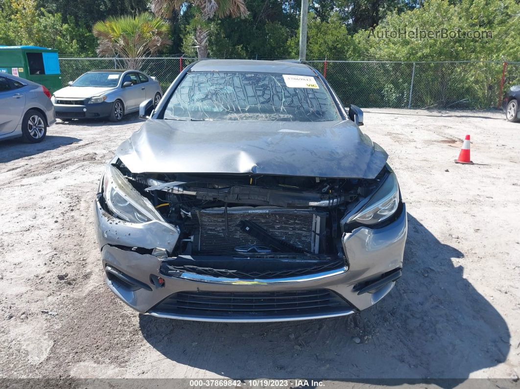 2018 Infiniti Qx30 Luxury Gray vin: SJKCH5CP9JA056572