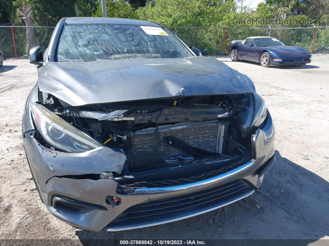 2018 Infiniti Qx30 Luxury Gray vin: SJKCH5CP9JA056572