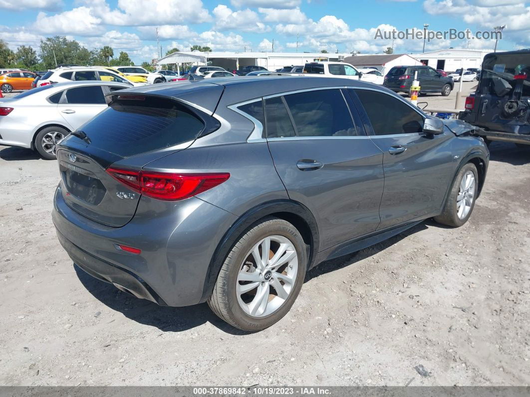 2018 Infiniti Qx30 Luxury Gray vin: SJKCH5CP9JA056572