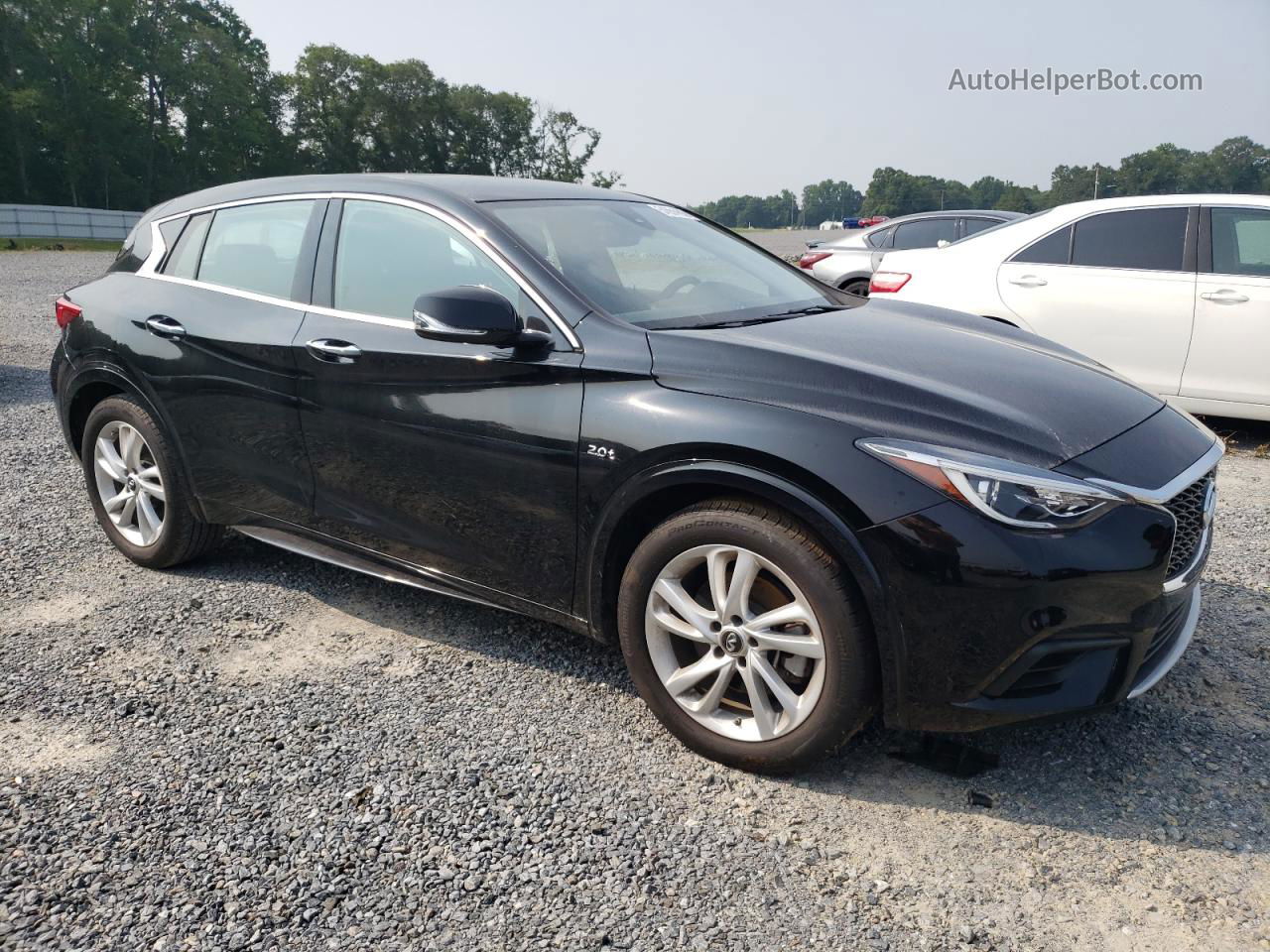 2018 Infiniti Qx30 Base Черный vin: SJKCH5CP9JA058452