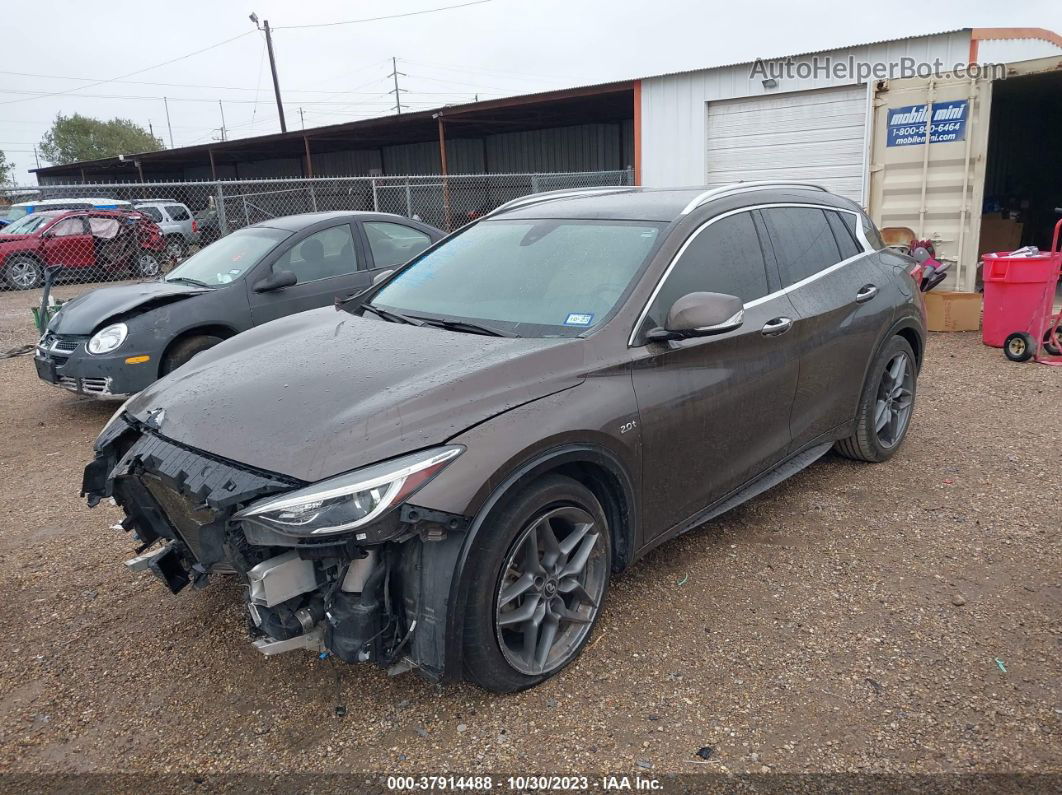 2018 Infiniti Qx30 Premium Brown vin: SJKCH5CPXJA048481