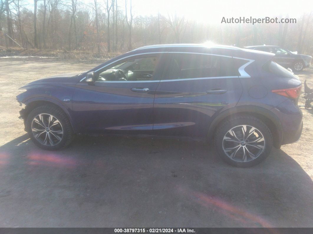 2018 Infiniti Qx30 Premium Blue vin: SJKCH5CR2JA042644