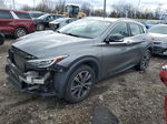 2018 Infiniti Qx30 Base Gray vin: SJKCH5CR2JA059525