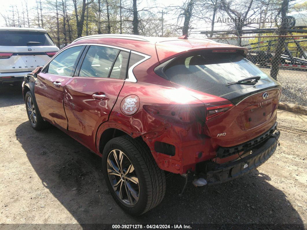 2018 Infiniti Qx30 Premium Red vin: SJKCH5CR3JA042152