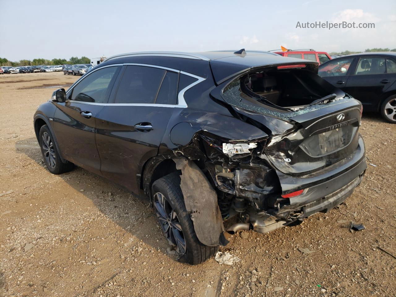 2018 Infiniti Qx30 Base Black vin: SJKCH5CR3JA046525