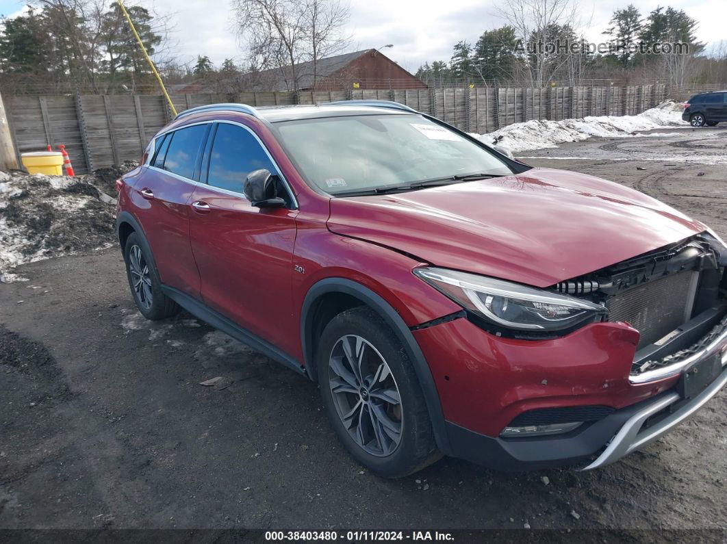 2018 Infiniti Qx30 Premium Red vin: SJKCH5CR4JA043133