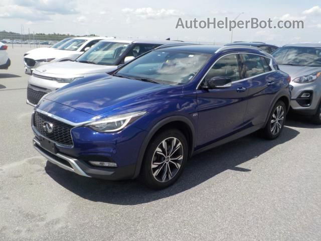 2018 Infiniti Qx30 Premium Синий vin: SJKCH5CR4JA045173