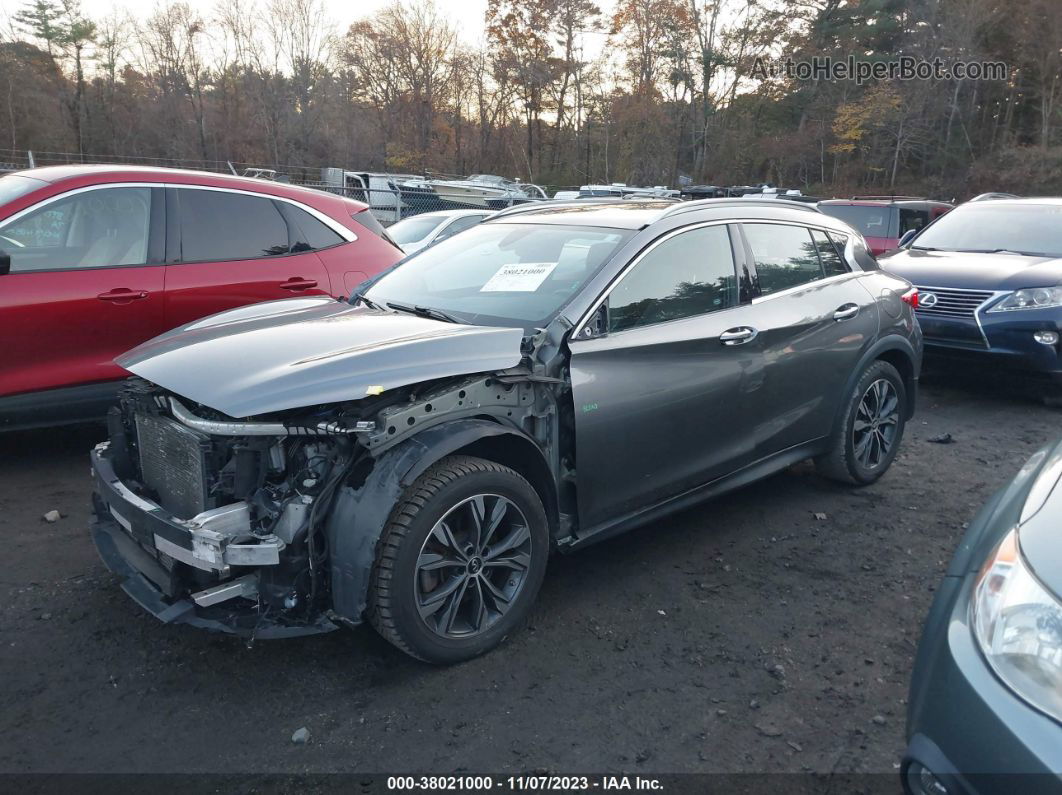 2018 Infiniti Qx30 Premium Gray vin: SJKCH5CR5JA053136