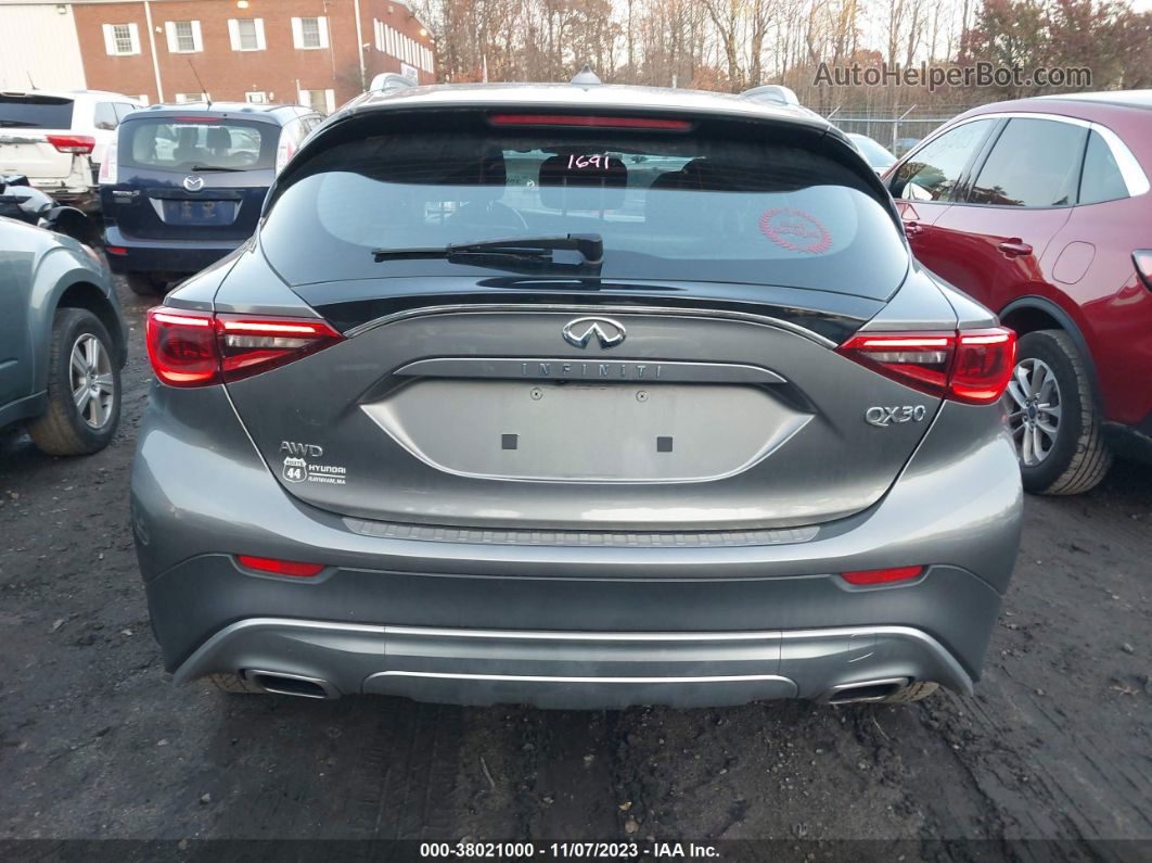 2018 Infiniti Qx30 Premium Gray vin: SJKCH5CR5JA053136