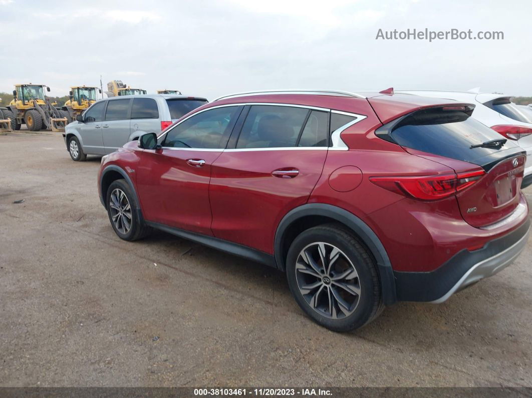 2018 Infiniti Qx30 Premium Red vin: SJKCH5CR7JA049489