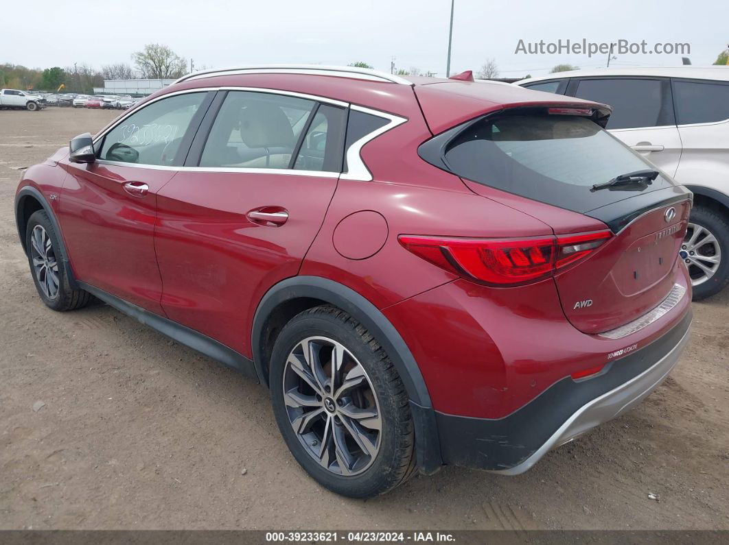 2018 Infiniti Qx30 Premium Red vin: SJKCH5CR9JA045900