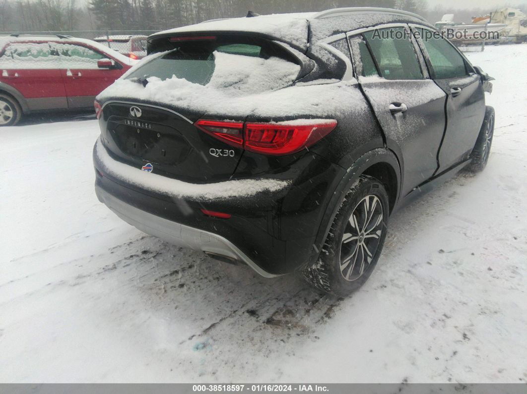 2018 Infiniti Qx30 Luxury Black vin: SJKCH5CRXJA051818