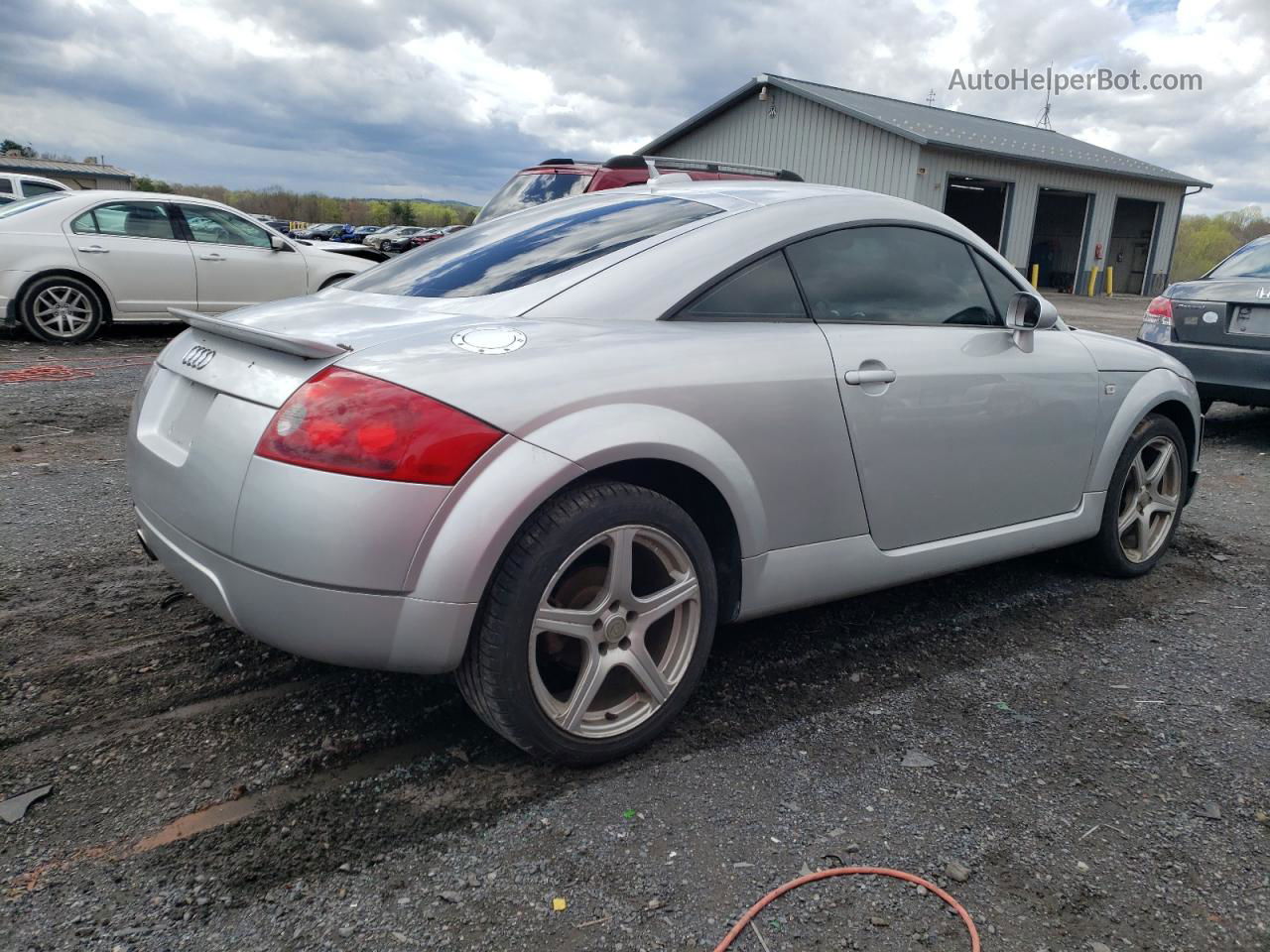 2005 Audi Tt  Silver vin: TRUSC28N051011874