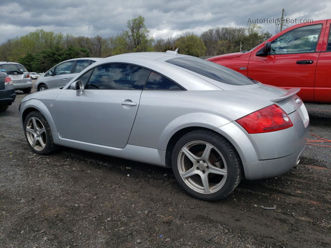 2005 Audi Tt  Silver vin: TRUSC28N051011874