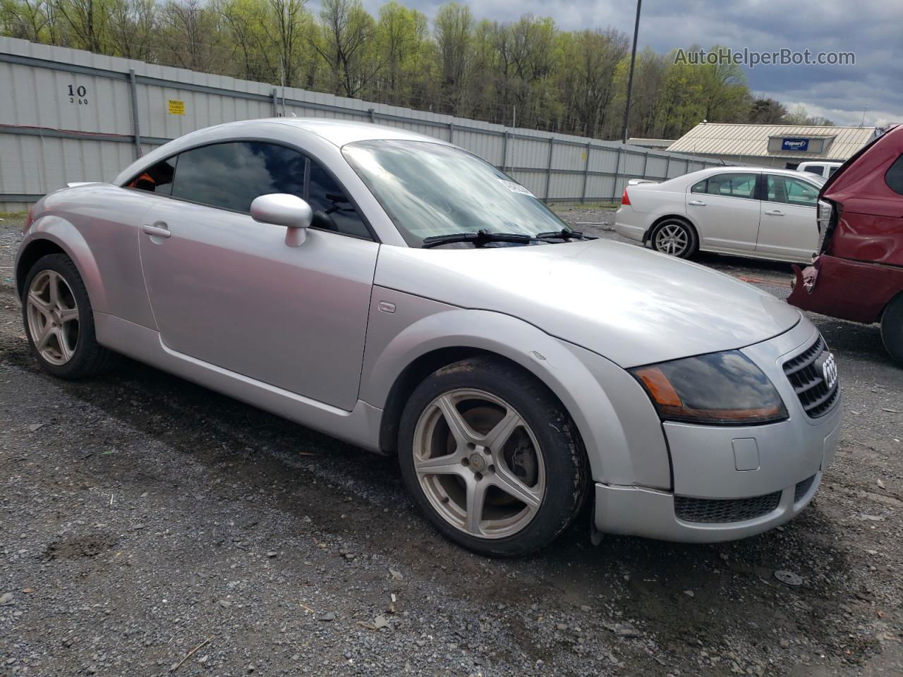 2005 Audi Tt  Silver vin: TRUSC28N051011874