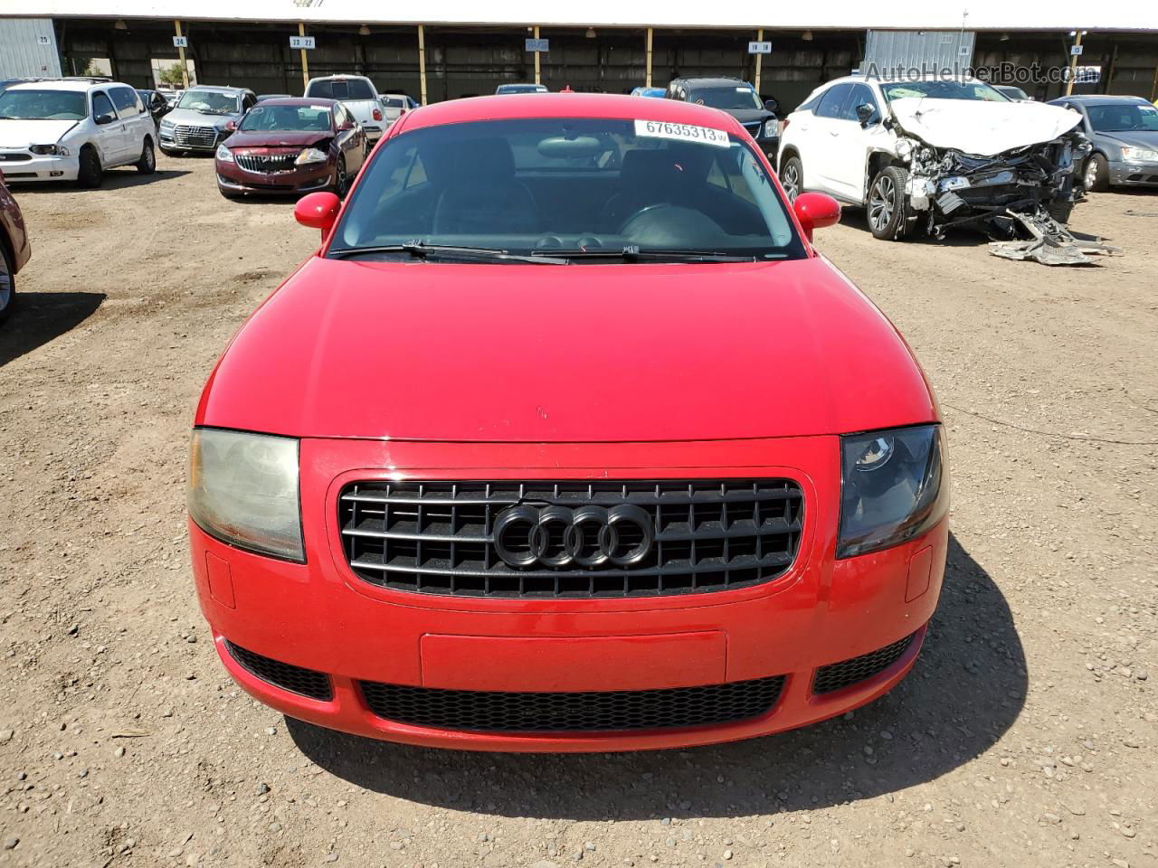 2005 Audi Tt  Красный vin: TRUSC28N251005476