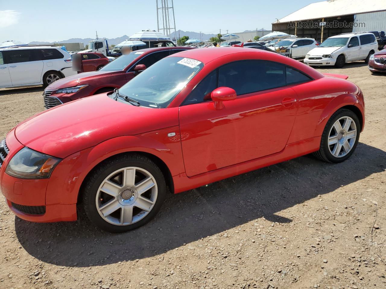 2005 Audi Tt  Красный vin: TRUSC28N251005476