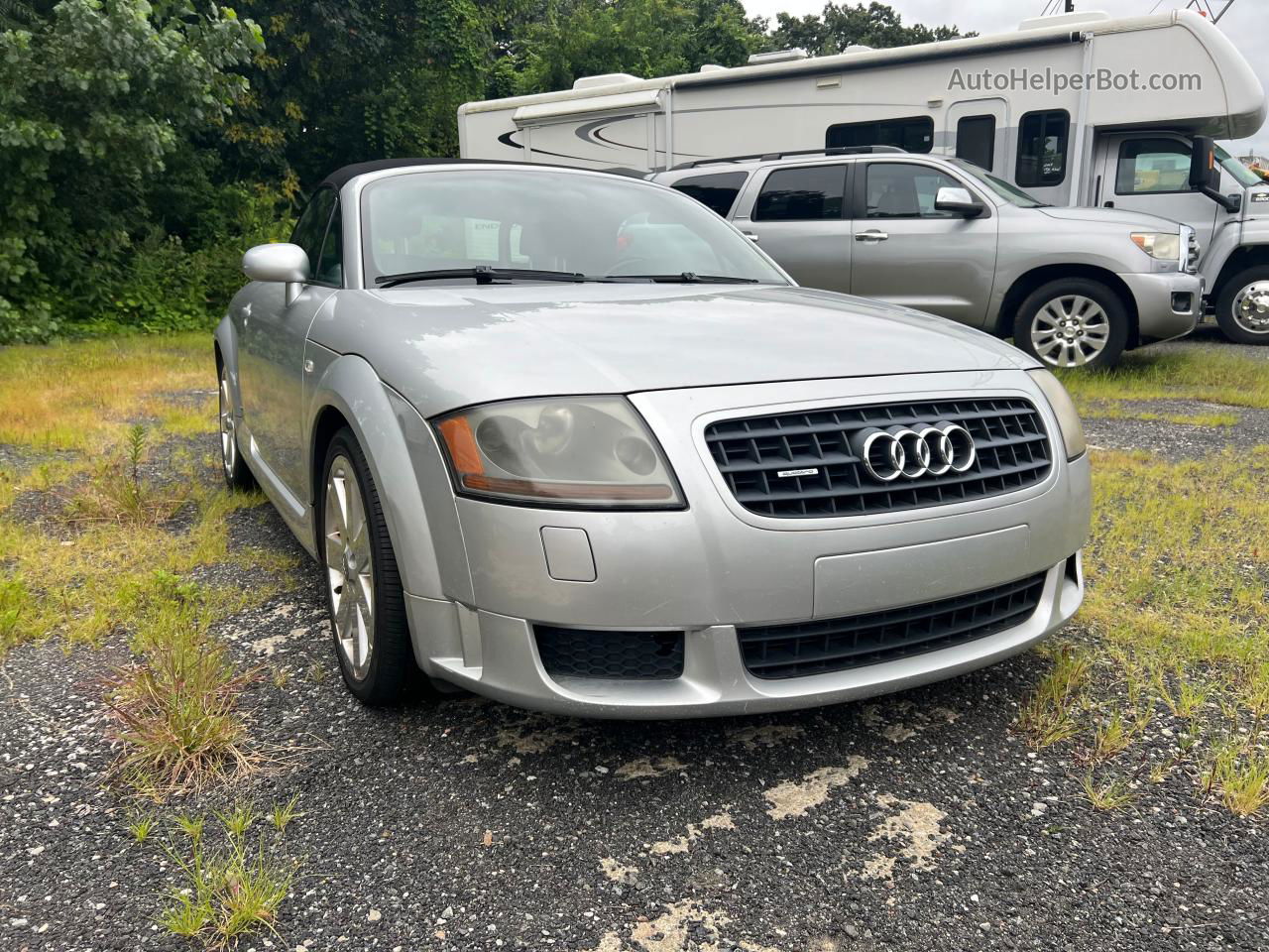 2005 Audi Tt 3.2 Silver vin: TRUUD28N151015082