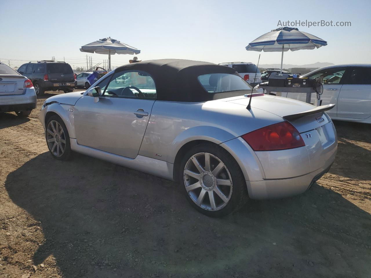 2005 Audi Tt 3.2 Silver vin: TRUUF28N051000647