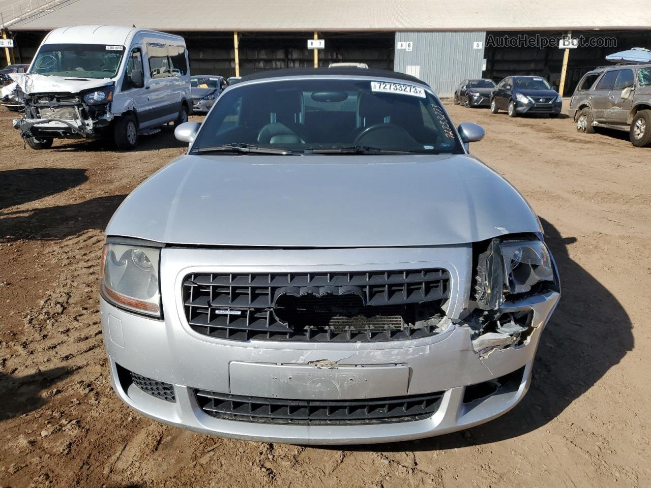 2005 Audi Tt 3.2 Silver vin: TRUUF28N051000647