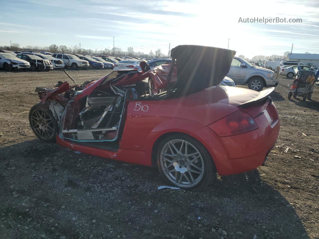 2005 Audi Tt 3.2 Red vin: TRUUF28N051003306